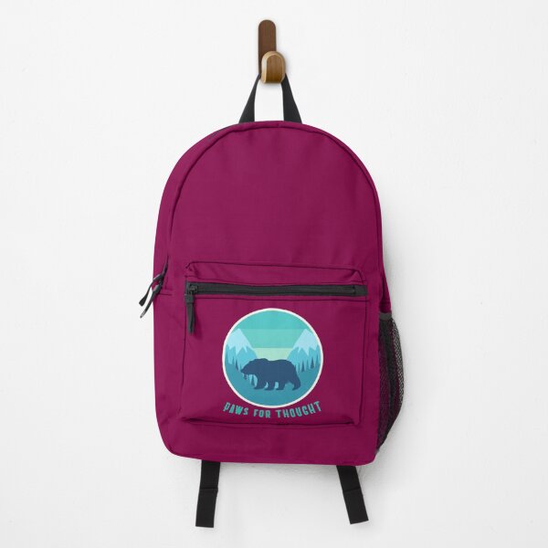 Item preview, Paws For Thought, hiking sticker pack, mountain climbing sticker pack, trekking, designed and sold by HomeConscious.