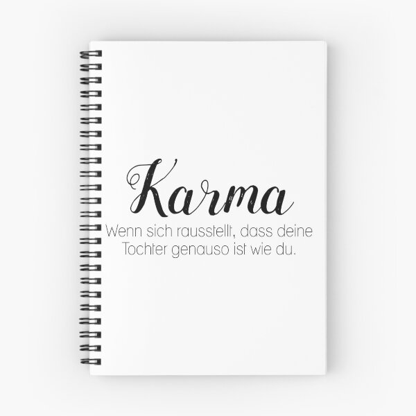 Item preview, Karma. When your daughter turns out to be just like you. designed and sold by Christiane Raab.