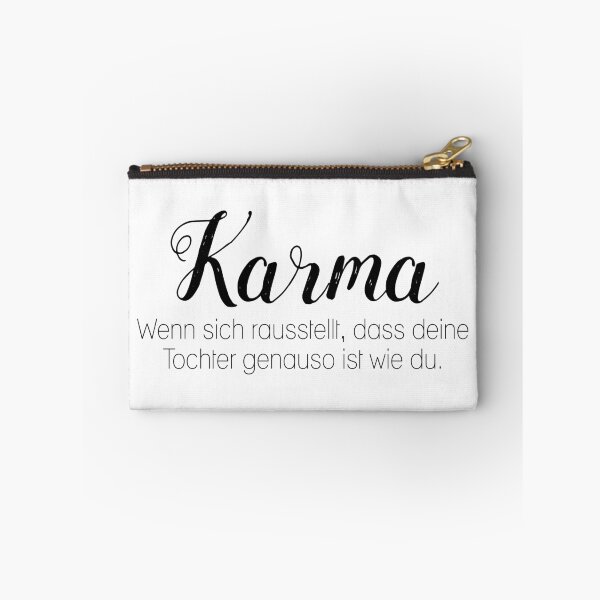 Item preview, Karma. When your daughter turns out to be just like you. designed and sold by Christiane Raab.