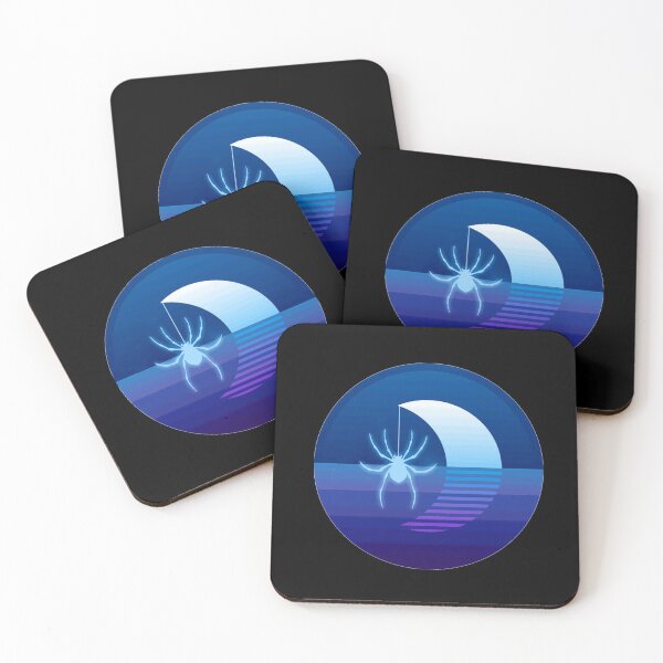 Item preview, Retro wave Moon Recluse design designed and sold by Ziyodus.