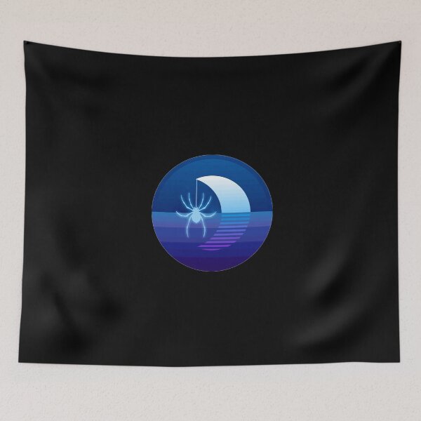 Item preview, Retro wave Moon Recluse design designed and sold by Ziyodus.