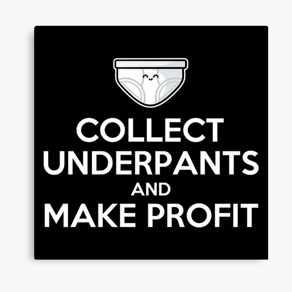 Item preview, Keep Calm and Collect Underpants designed and sold by fishbiscuit.