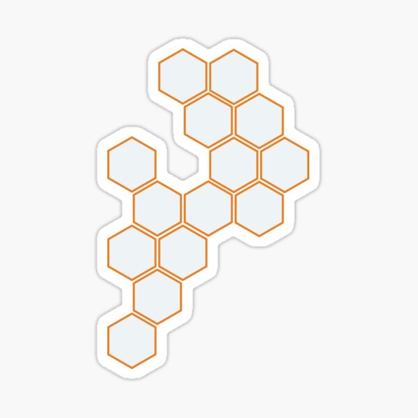Modern Honeycomb Sticker