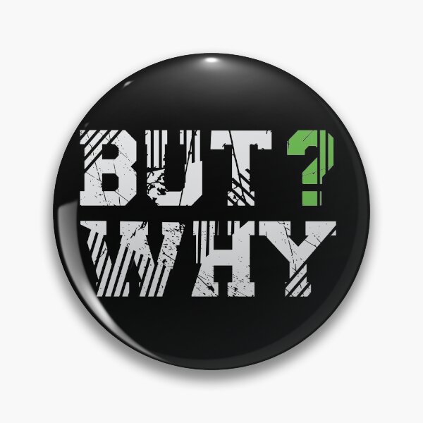 Item preview, But Why?  designed and sold by RadhaWords.