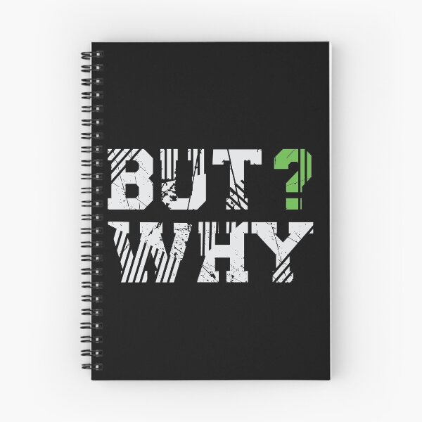 Item preview, But Why?  designed and sold by RadhaWords.