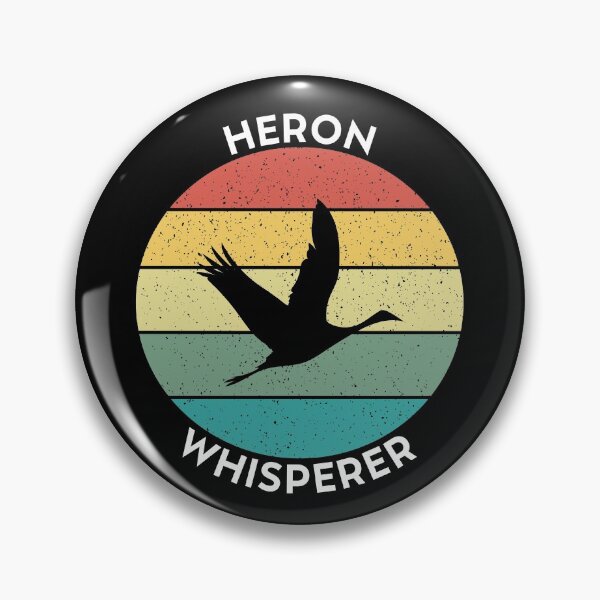Item preview, Heron Ornithologist Whisperer Gift designed and sold by Norugal.