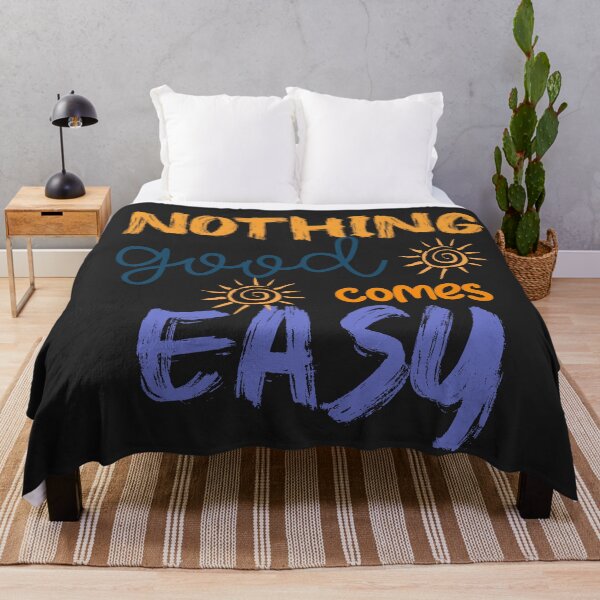Item preview, Nothing Good Comes Easy - Typography Design  designed and sold by unique things.