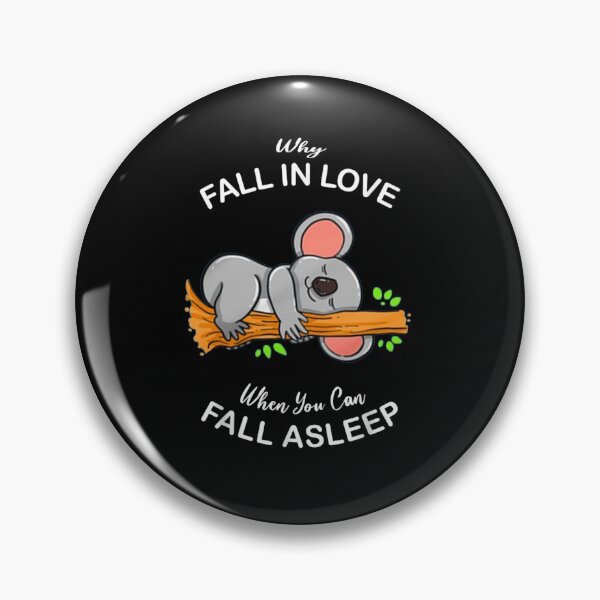 Item preview, Why Fall In Love When You Can Fall Asleep designed and sold by medbenCreation.