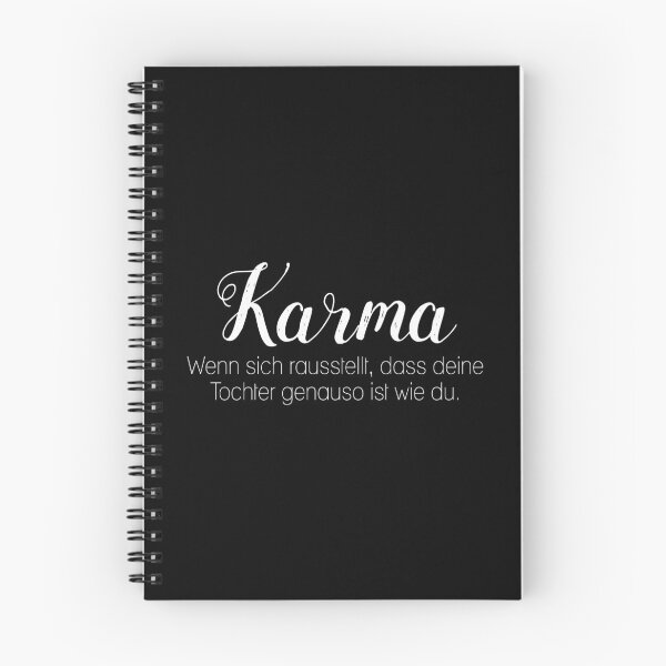 Item preview, Karma. When your daughter turns out to be just like you. designed and sold by Christiane Raab.
