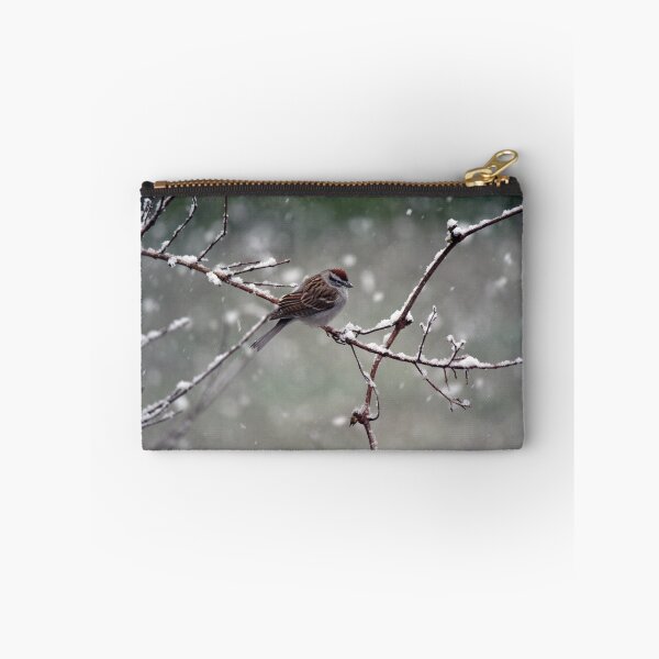 Item preview, Snowy Spring Sparrow designed and sold by WalnutHill.
