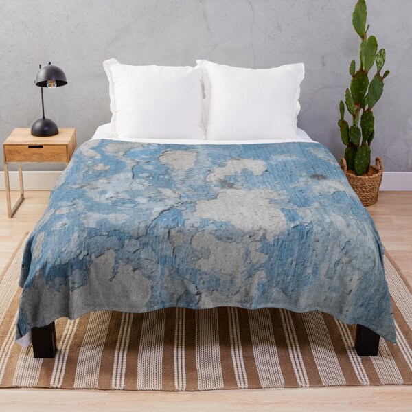 Item preview, blue chipped wall color vintage designed and sold by moonaliara.