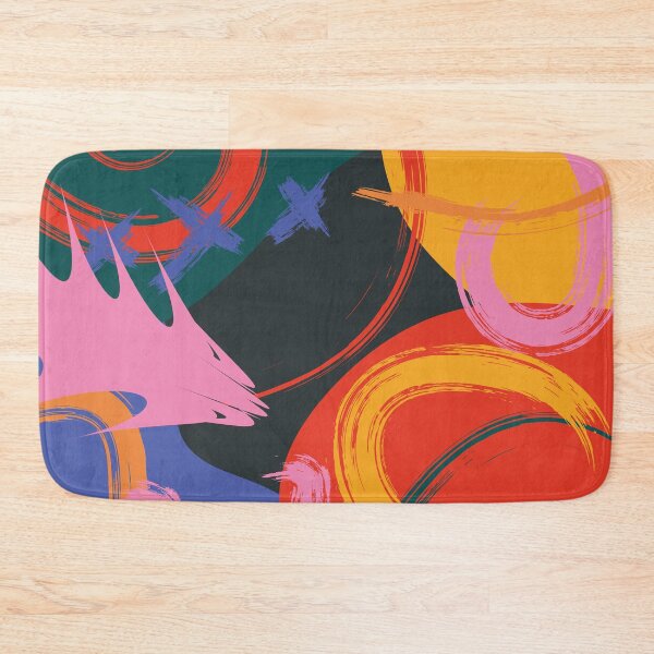 Item preview, Colorful Retro Abstract Shapes 2 designed and sold by technicolorable_art.
