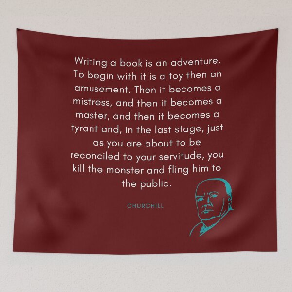 Item preview, Churchill Quote designed and sold by DarioNelaj.