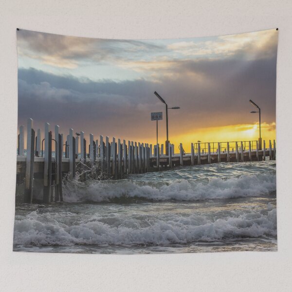 Item preview, Safety Beach Jetty, Mornington Peninsula, Victoria, Australia, designed and sold by Vicki Walsh.