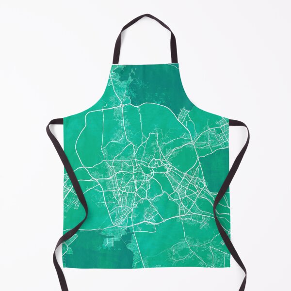 Item preview, Mecca City Map of Saudi Arabia - Watercolor designed and sold by deMAP.