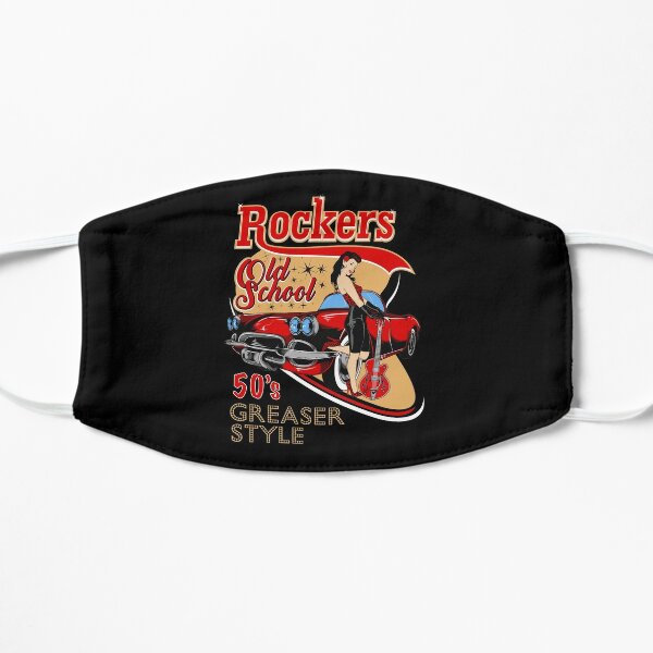 Bobby Rocker Chinless Vinyl Mask Rockabilly 50s Greaser 