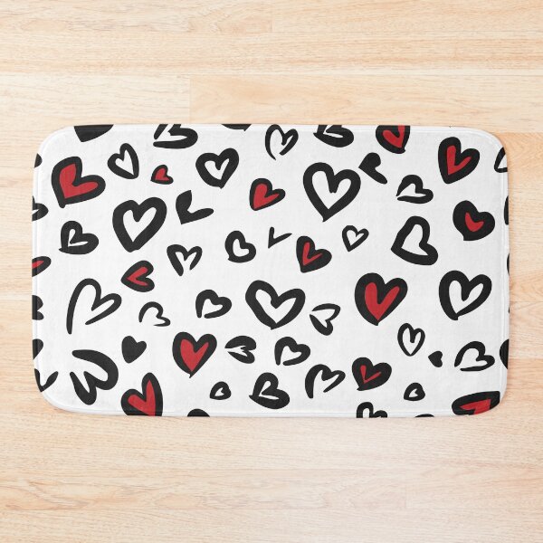 Item preview, Heart leopard pattern  designed and sold by LaBelezoka.