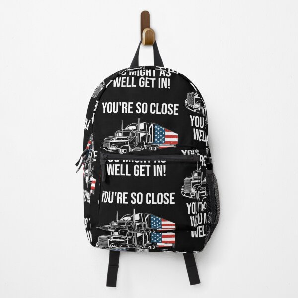 Item preview, Funny Trucker Truck Driver Quote Big Rig American Gift Dad designed and sold by J AND J PRINTS.