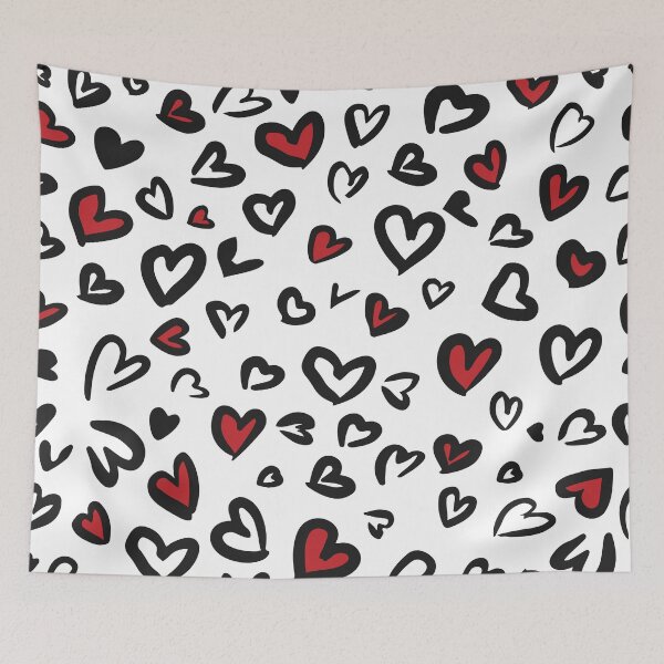 Item preview, Heart leopard pattern  designed and sold by LaBelezoka.