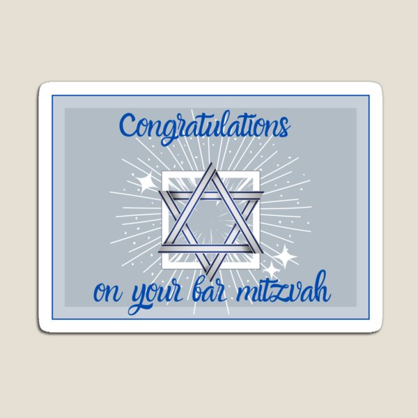 Item preview, BAR MITZVAH GREETING CARD CONGRATULATIONS ON YOUR BAR MITZVAH designed and sold by JohnSit.