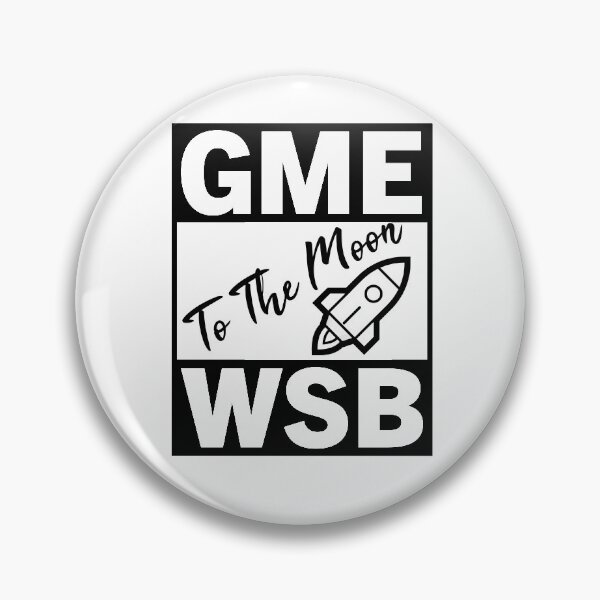 Artikelvorschau, GME WSB Zum Mond entworfen und verkauft von Simple Text.
