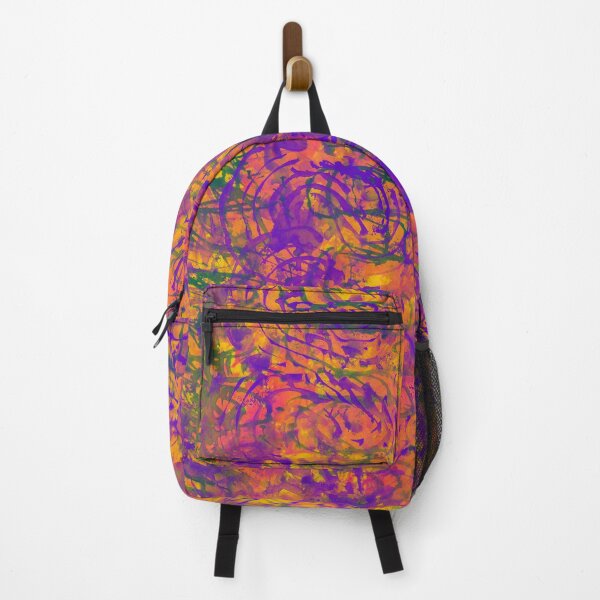 Item preview, Watercolor Texture Orange Purple designed and sold by Tsveti Dinkova.