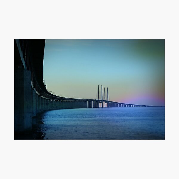 Oresund Bridge Photographic Print