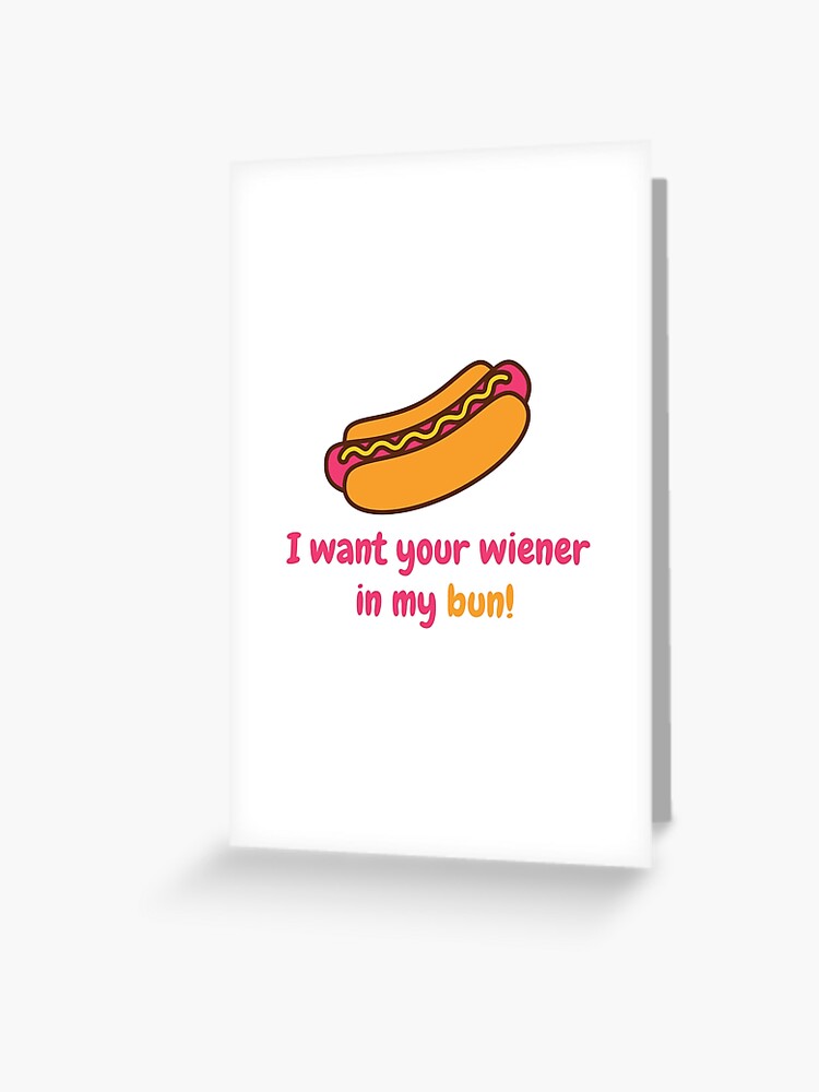 Nice Buns Can I Squeeze Funny Valentines Day Card For Him, Naughty