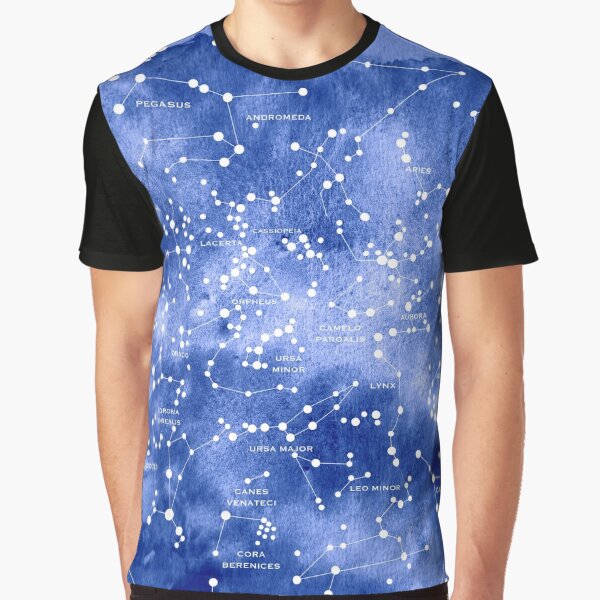 Northern Star Map Graphic T-Shirt