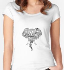 The Elephant in the Room Women's Fitted Scoop T-Shirt