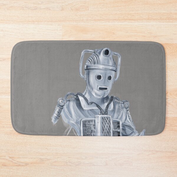 Item preview, The Tomb Cyberman Illustration designed and sold by TakeTwoProps.