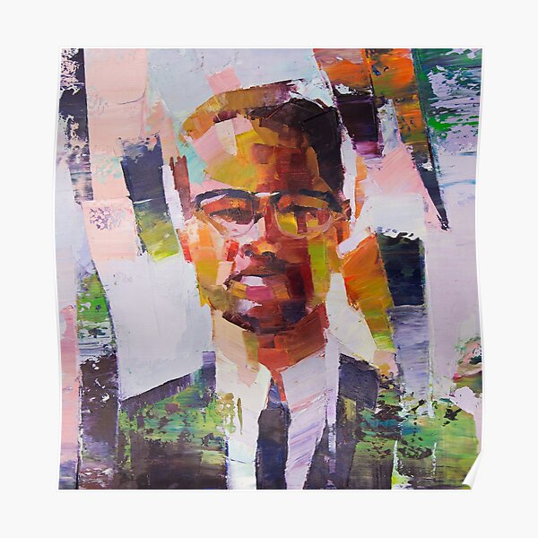 Malcolm X Art Poster