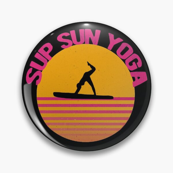 Item preview, Paddle Boarding Sup Yoga - active sport person gift designed and sold by hyggekrog.