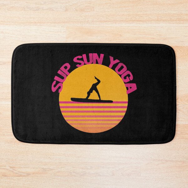 Item preview, Paddle Boarding Sup Yoga - active sport person gift designed and sold by hyggekrog.