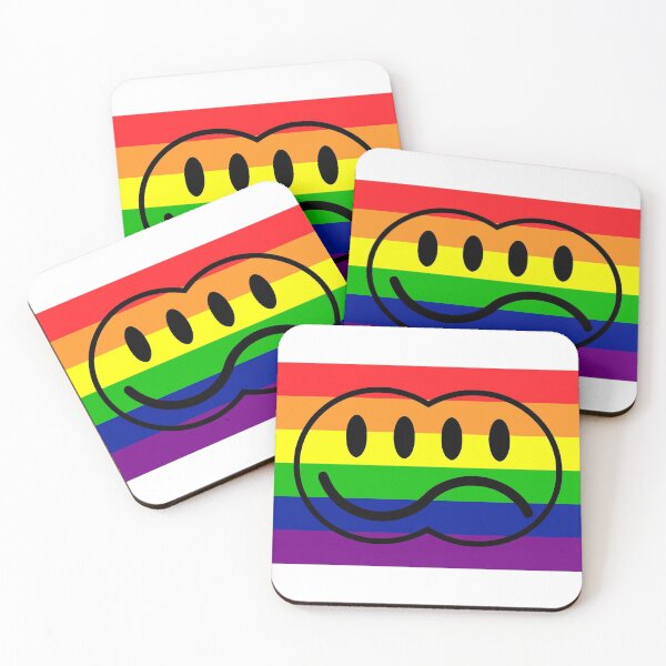 Item preview, Smiley lgbt flag designed and sold by Mello Official Store.