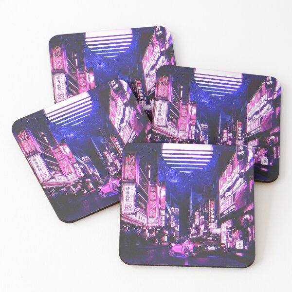 Item preview, Retro Neon Tokyo Night designed and sold by DreamerWave.