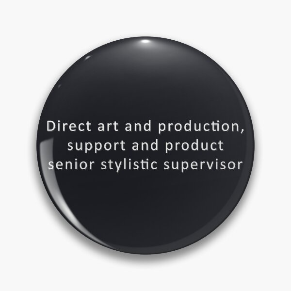 Item preview, Direct art and production support and product senior stylistic supervisor designed and sold by ChillerTyp.