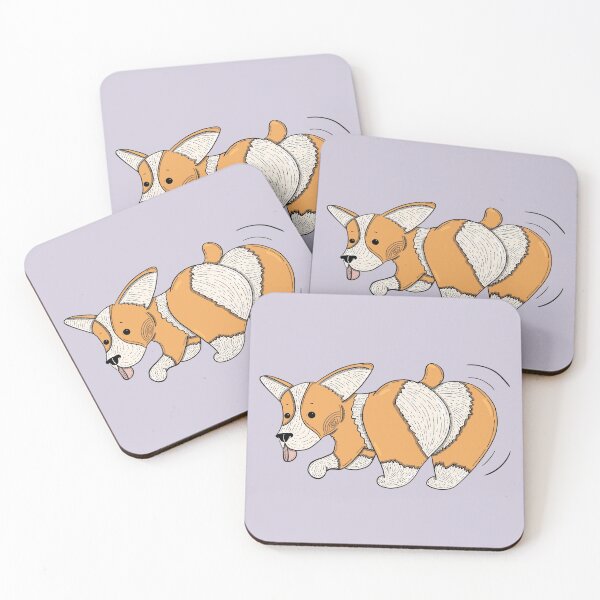 Item preview, twerking corgi designed and sold by frontfacingduck.