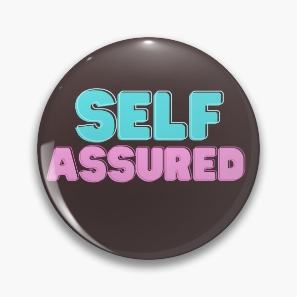 Item preview, SELF ASSURED- POSITIVE WORD IN ONE WORD CAPTION designed and sold by shivani21061993.