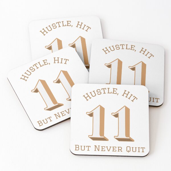 Item preview, Squash: Hustle, Hit, But Never Quit designed and sold by JJWilsonTees.
