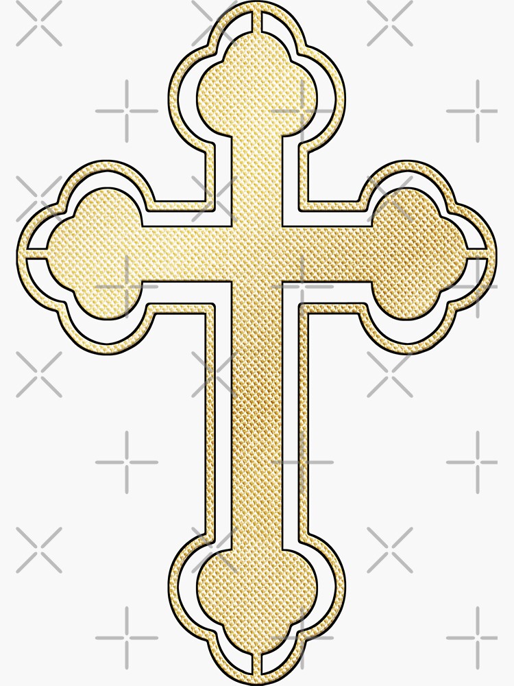 Pegatina Cruz De Victoria Con Piedras - Decoración En Vinilo 92x124 Mm Para Cascos, Moto, Coches