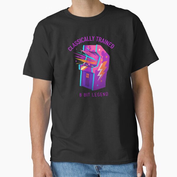 Classically trained 8 bit legend, gamer Classic T-Shirt