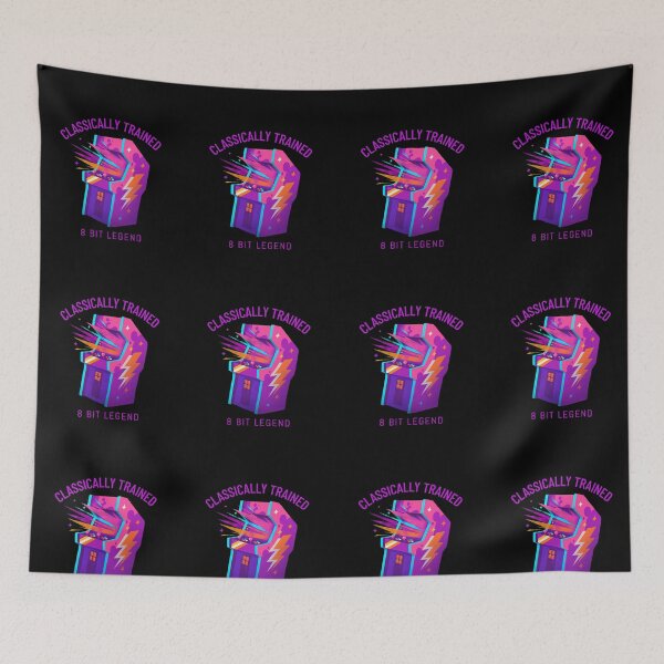 Item preview, Classically trained 8 bit legend, gamer designed and sold by MadSolDesigns.