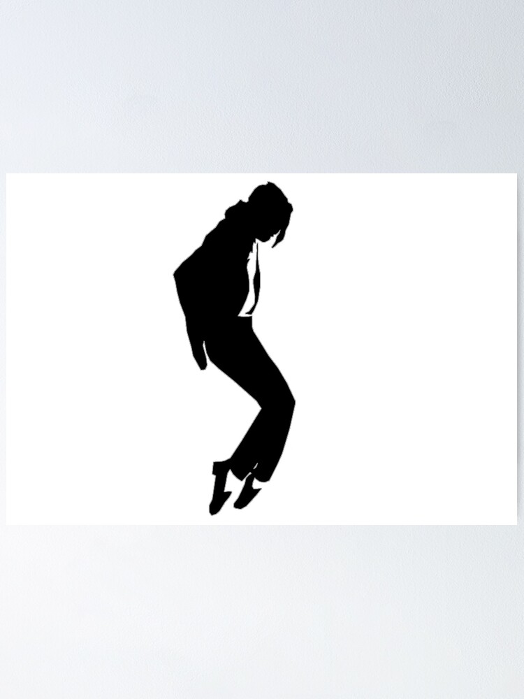 Michael Jackson MJ Noir Poster