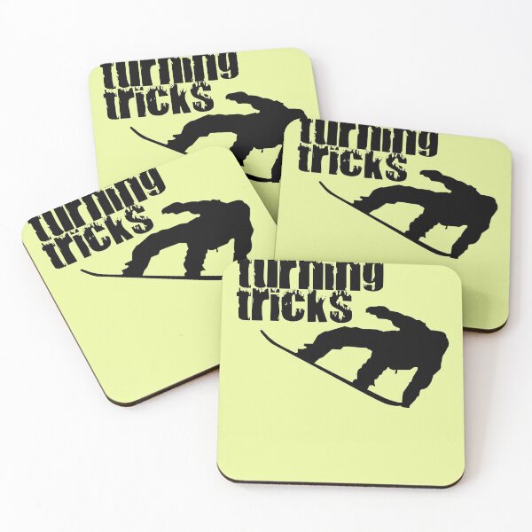 Item preview, Turning Tricks, downhill skiing, powder boarding, downhill skiing, ski holiday sticker pack, snow holiday sticker pack, snowboarding sticker pack, powder skiing sticker pack designed and sold by HomeConscious.