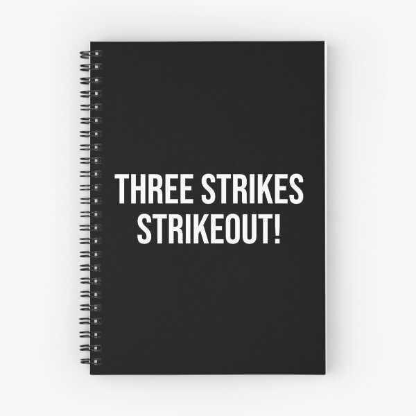 Item preview, Three Strikes Strikeout! designed and sold by MSA-42.
