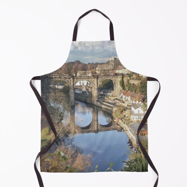 Item preview, Knaresborough Viaduct, North Yorkshire England landscape art designed and sold by BarbaraGlebska.
