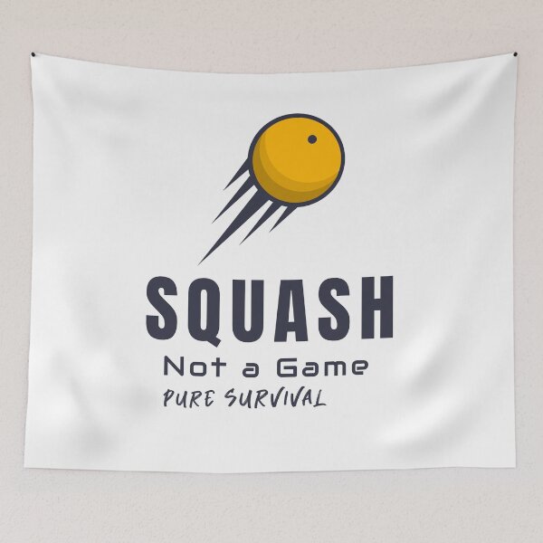 Item preview, Squash: Not a Game, Pure Survival designed and sold by JJWilsonTees.