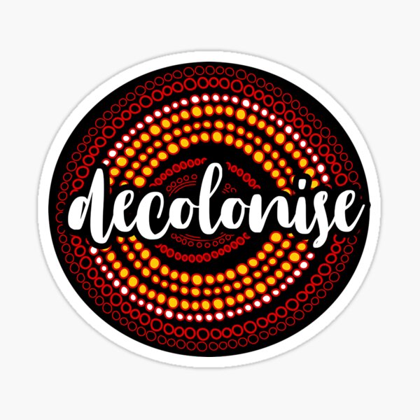 decolonise Sticker