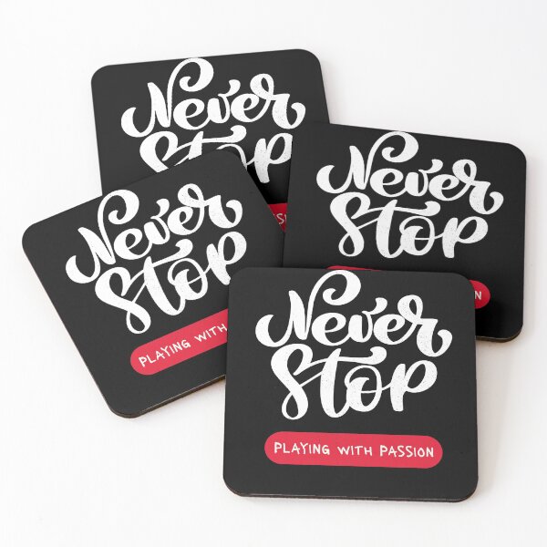 Item preview, Squash: Never Stop Playing with Passion designed and sold by JJWilsonTees.